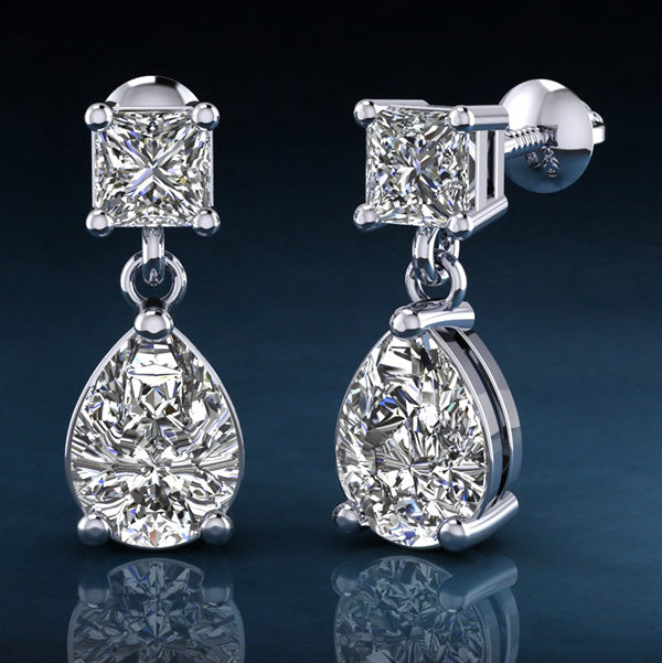 Aria Diamond Earrings - Lifestyle 3