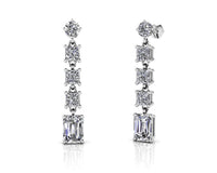 Kaia Diamond Earrings - White Gold