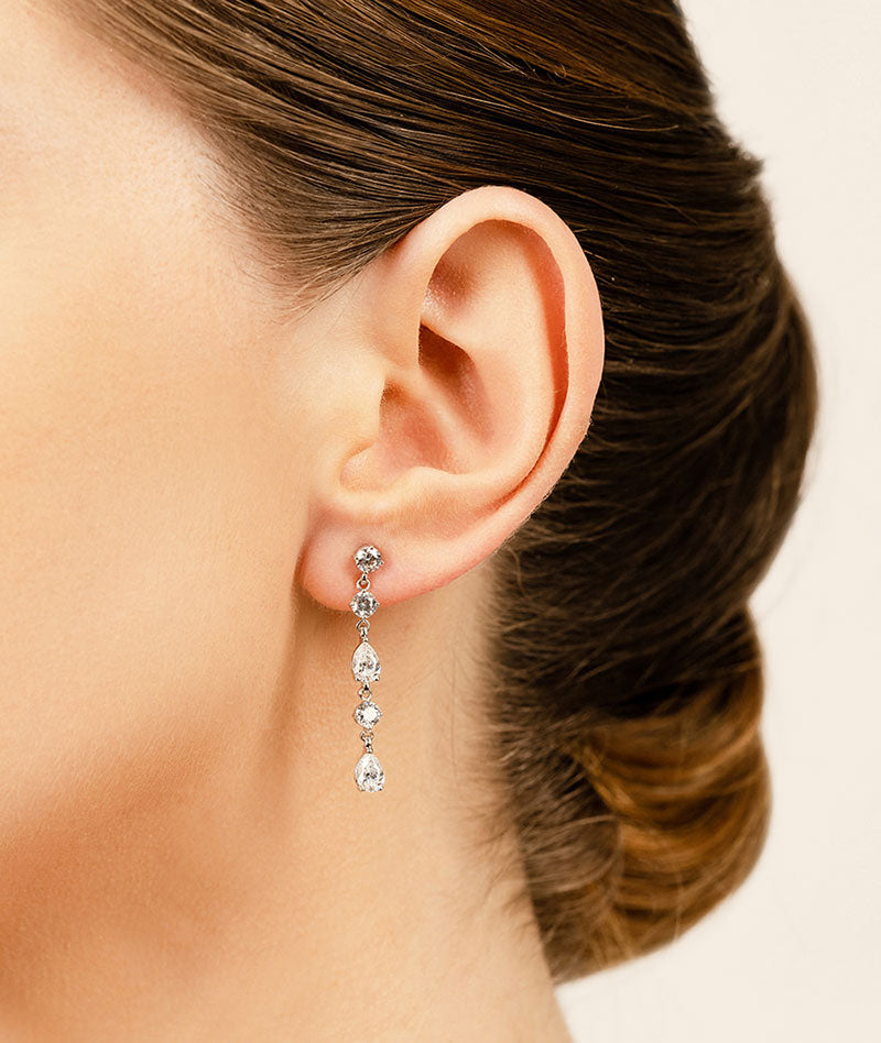 Rhea Diamond Earrings - Lifestyle 2