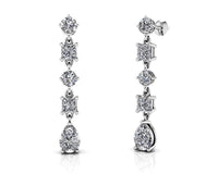 Talia Diamond Earrings - White Gold
