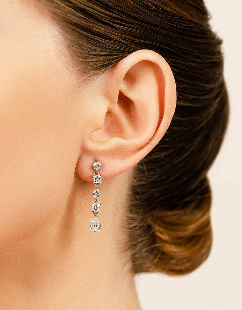 Talia Diamond Earrings - Lifestyle 2