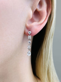 Talia Diamond Earrings - Lifestyle 1
