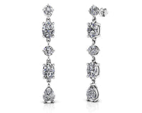 Vera Diamond Earrings - White Gold