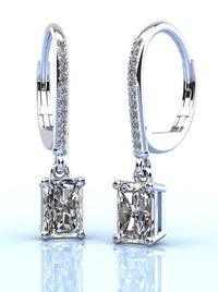 Dahlia Diamond Earrings - Lifestyle 1