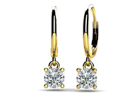 Nova Diamond Earrings - Yellow Gold