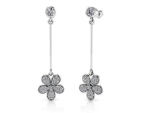 Zara Diamond Earrings - White Gold