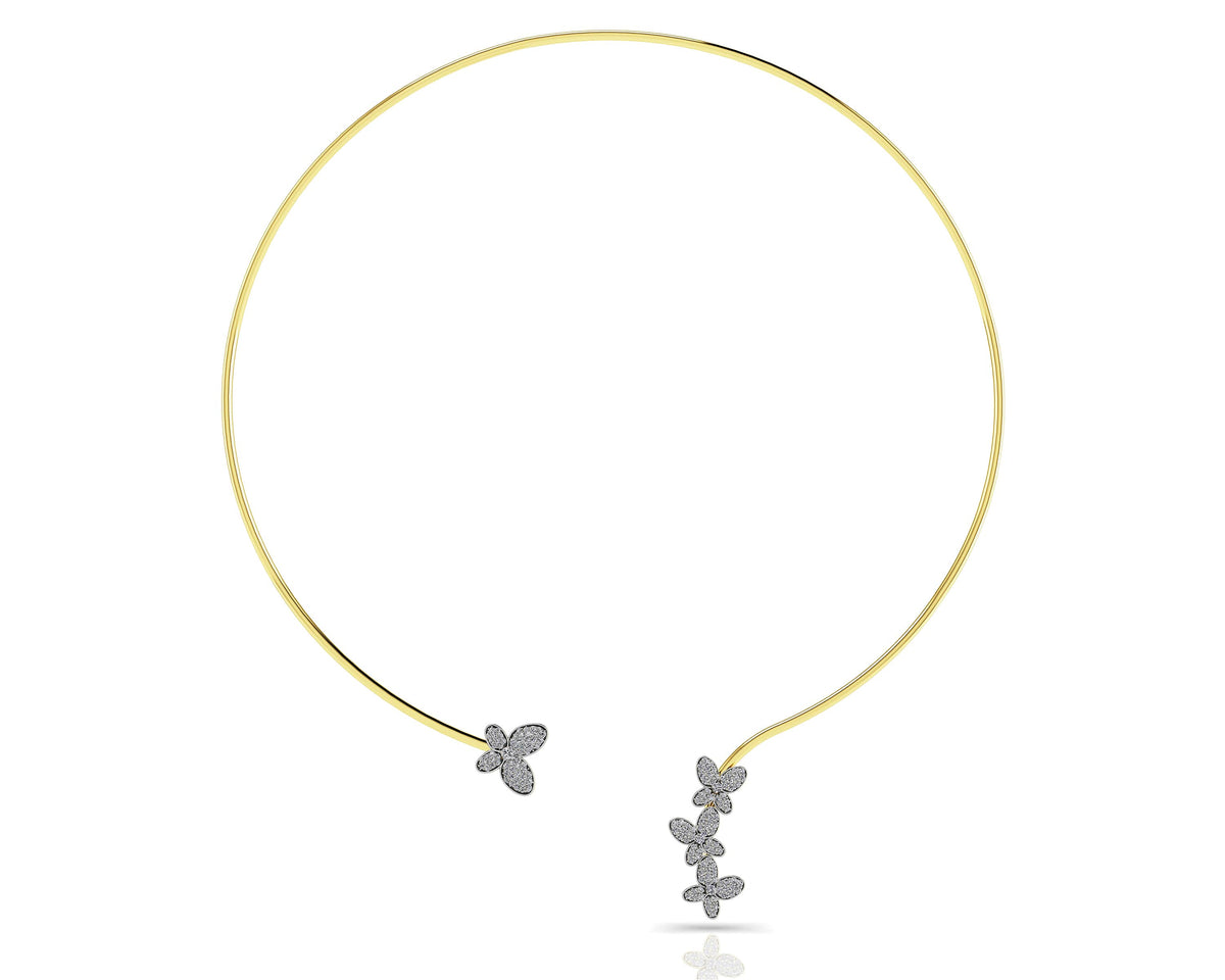 Aria Diamond Necklace - Lifestyle 2