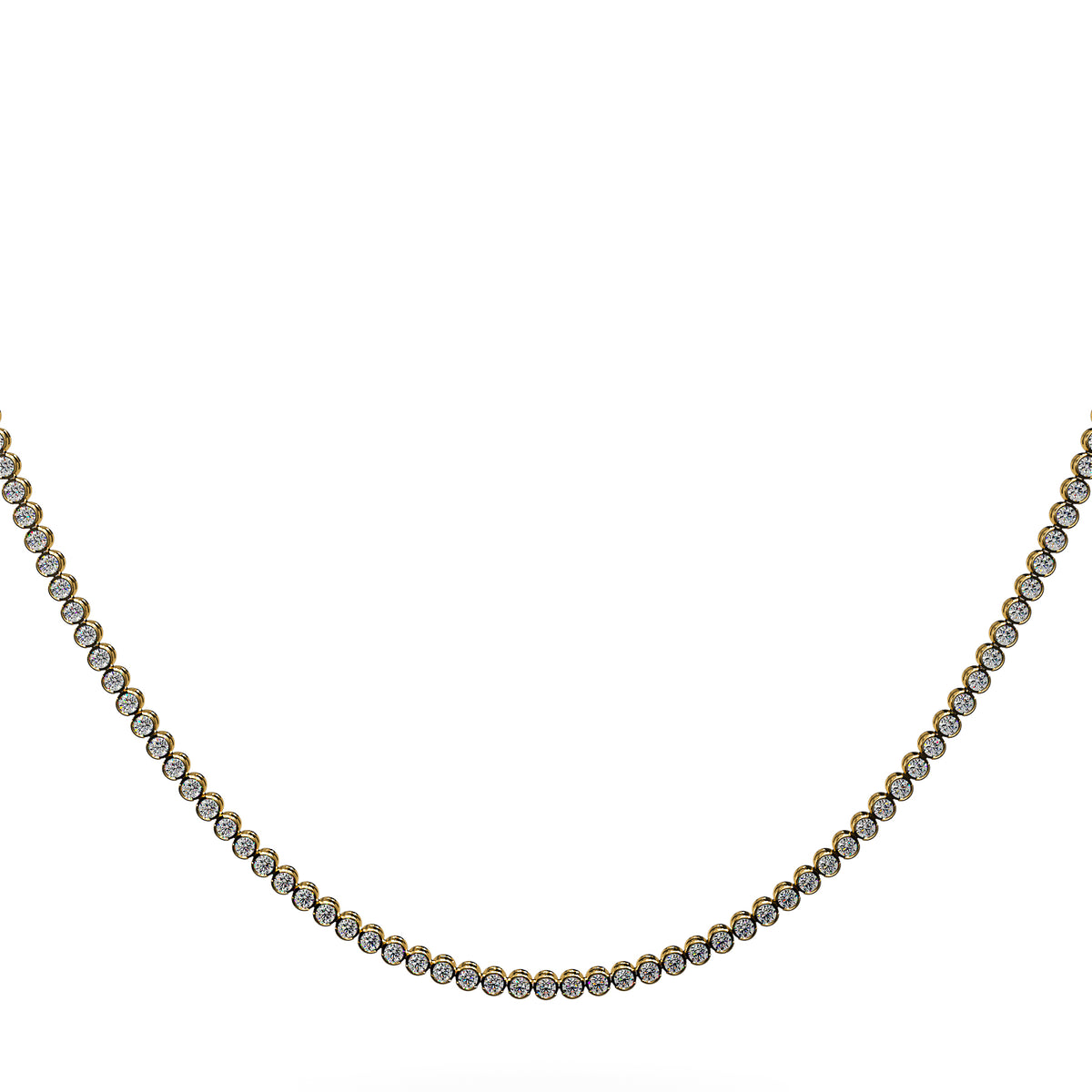Siena Diamond Necklace - Yellow Gold
