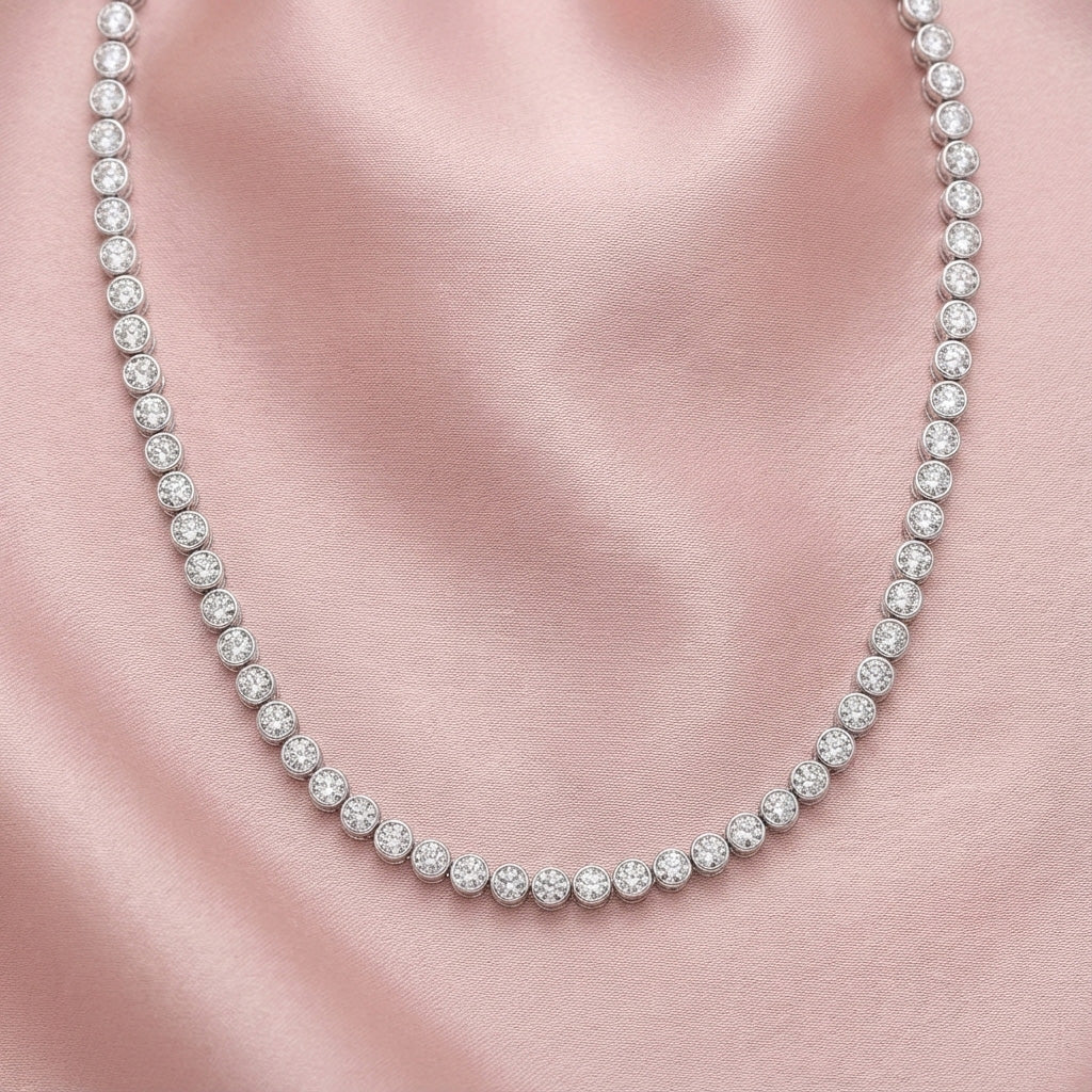 Siena Diamond Necklace - Lifestyle 3