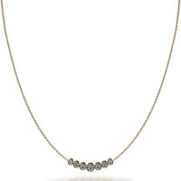 Elara Diamond Necklace - Yellow Gold