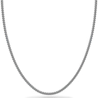 Luna Diamond Necklace - White Gold