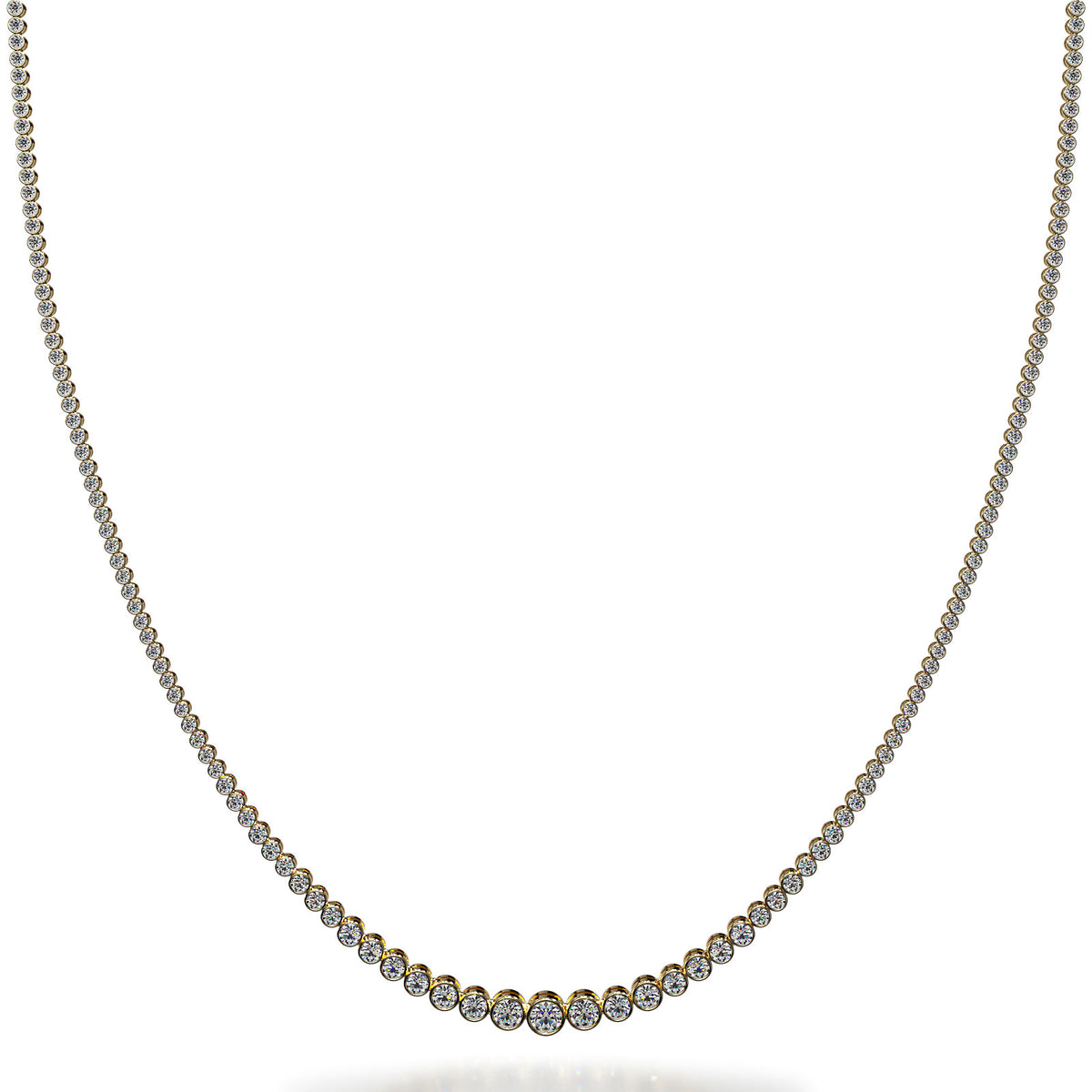 Talia Diamond Necklace - Yellow Gold