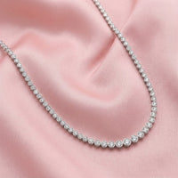 Talia Diamond Necklace - Lifestyle 1