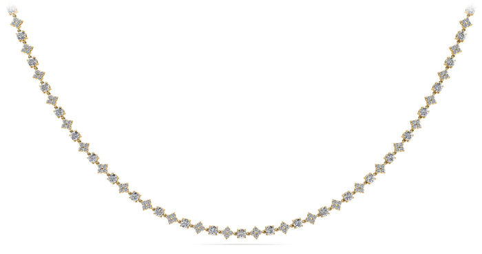 Rune Necklace - Yellow Gold