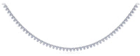 Ava Diamond Necklace - White Gold