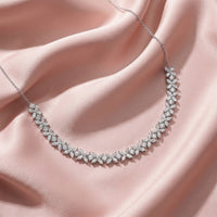 Mira Diamond Necklace - Lifestyle 1