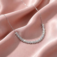 Mira Diamond Necklace - Lifestyle 2