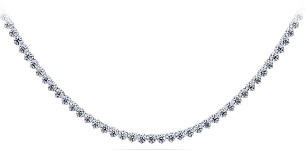 Vera Diamond Necklace - White Gold