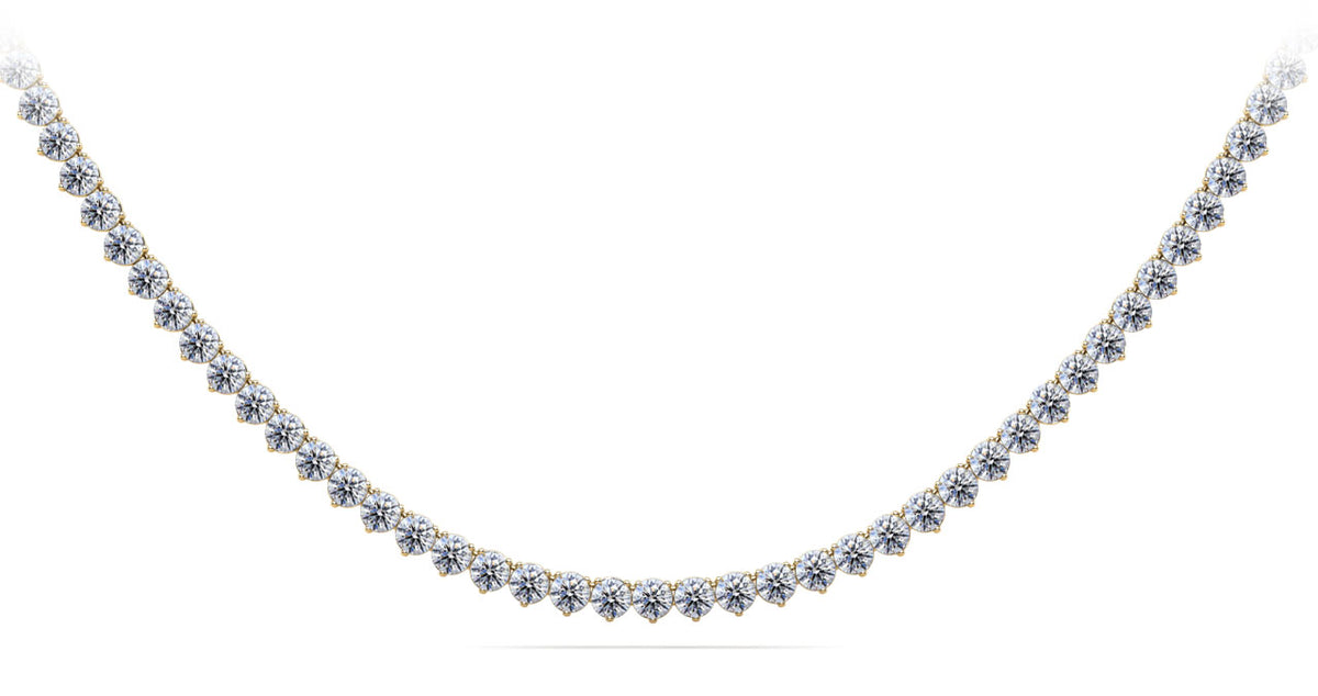 Vera Diamond Necklace - Yellow Gold