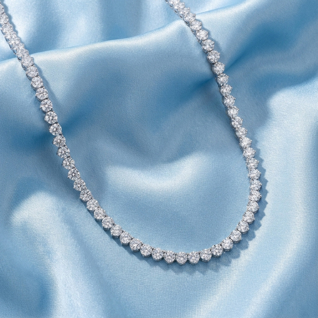 Vera Diamond Necklace - Lifestyle 2