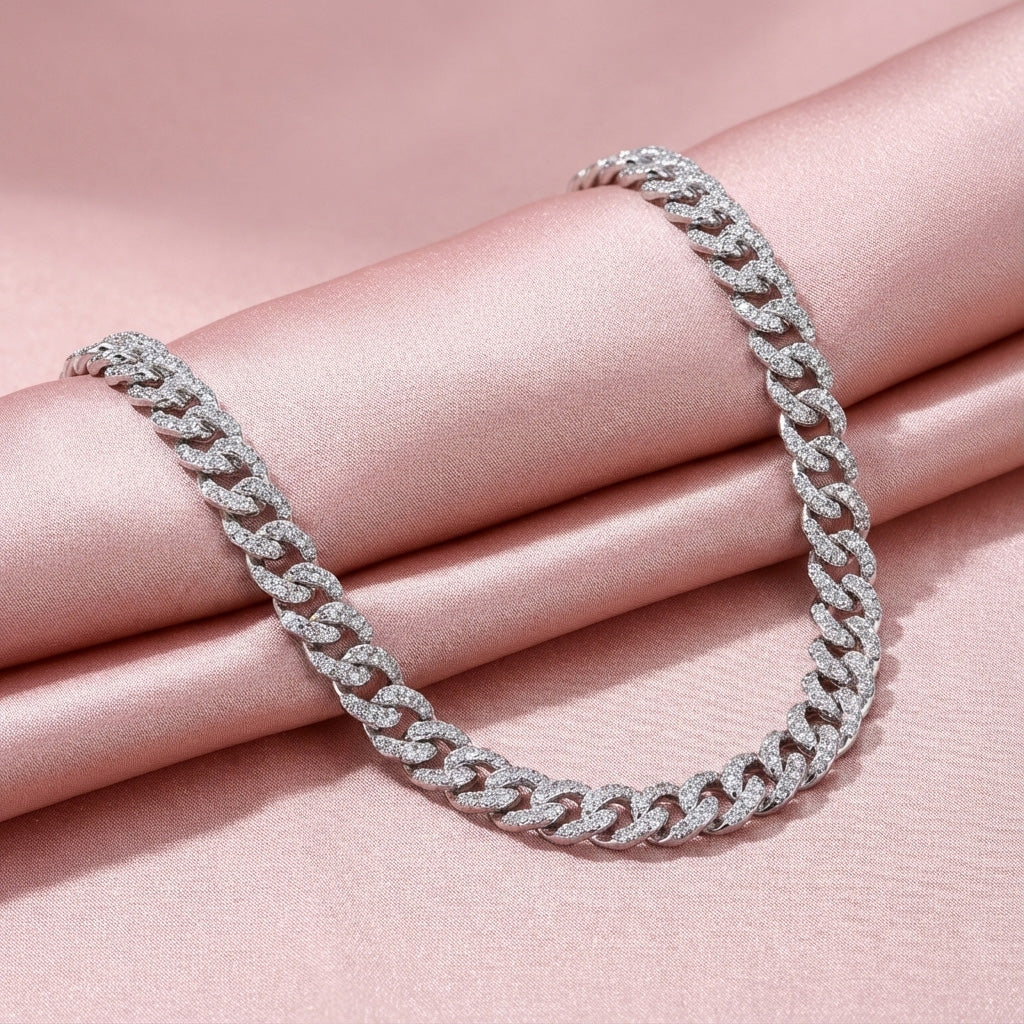 Ava Diamond Necklace - Lifestyle 2