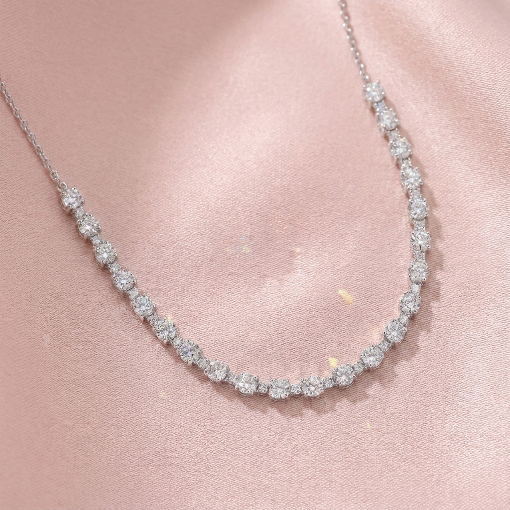 Kaia Diamond Necklace - Lifestyle 1