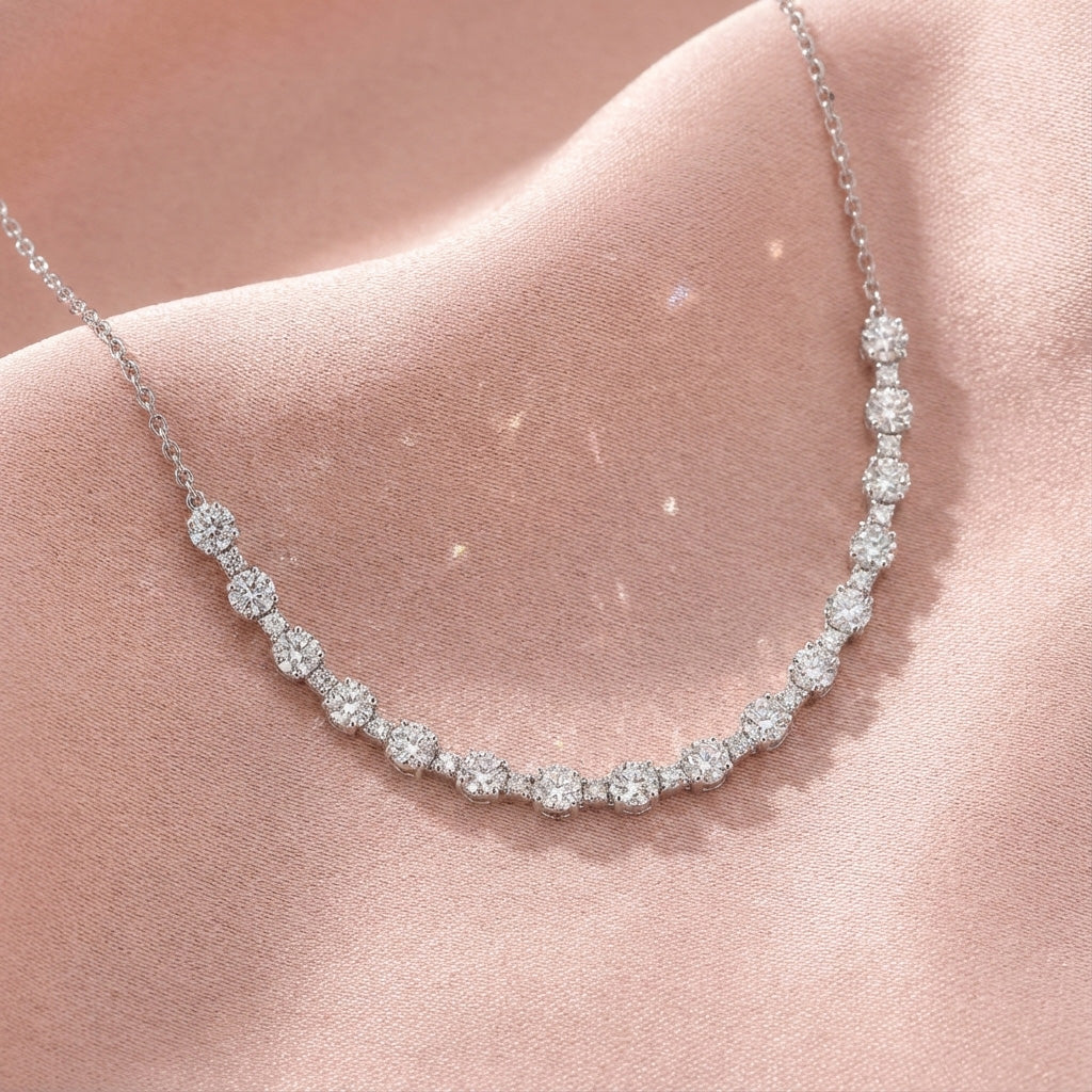 Kaia Diamond Necklace - Lifestyle 2