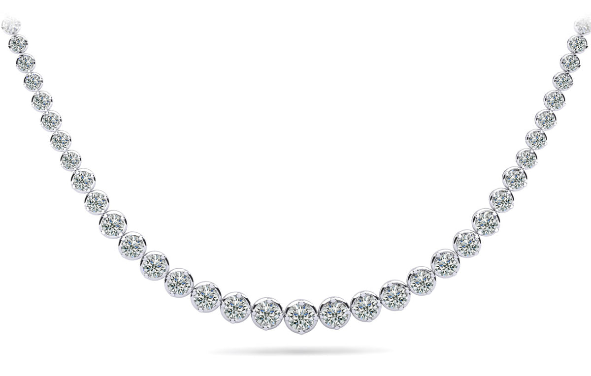 Luna Diamond Necklace - Lifestyle 2