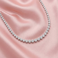 Luna Diamond Necklace - Lifestyle 1