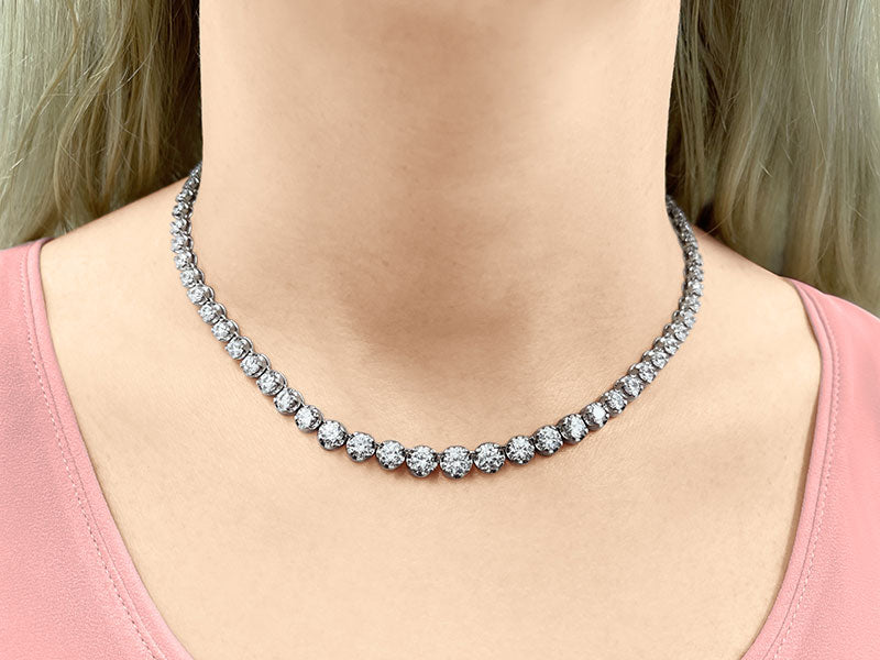 Vera Diamond Necklace - Lifestyle 2