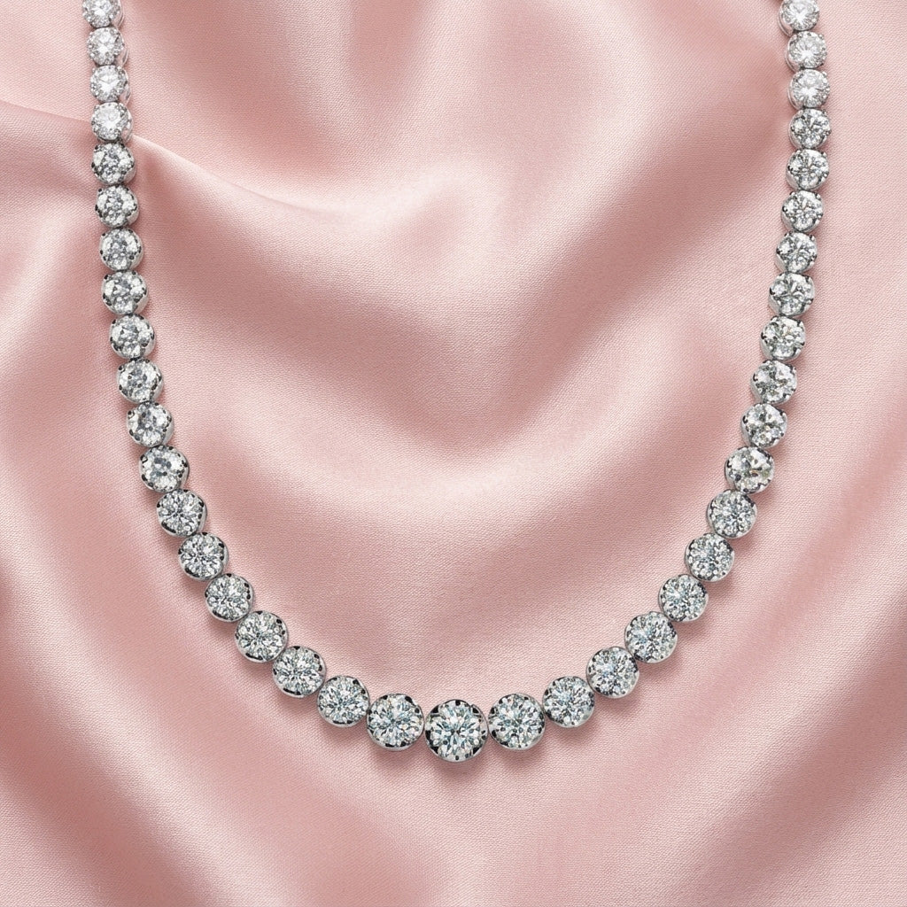 Vera Diamond Necklace - Lifestyle 1