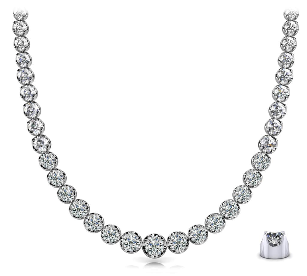 Vera Diamond Necklace - Lifestyle 4
