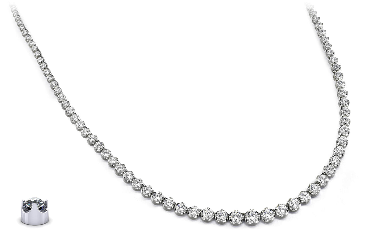 Nina Diamond Necklace - Lifestyle 1