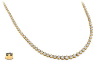Nina Diamond Necklace - Lifestyle 2
