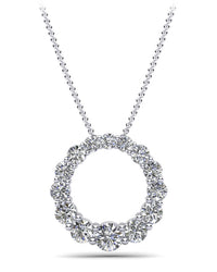 Luna Diamond Jewelry - White Gold