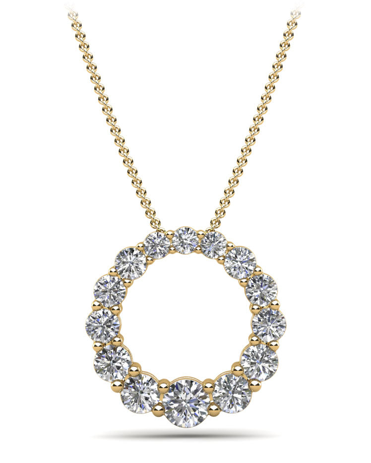 Luna Diamond Jewelry - Yellow Gold
