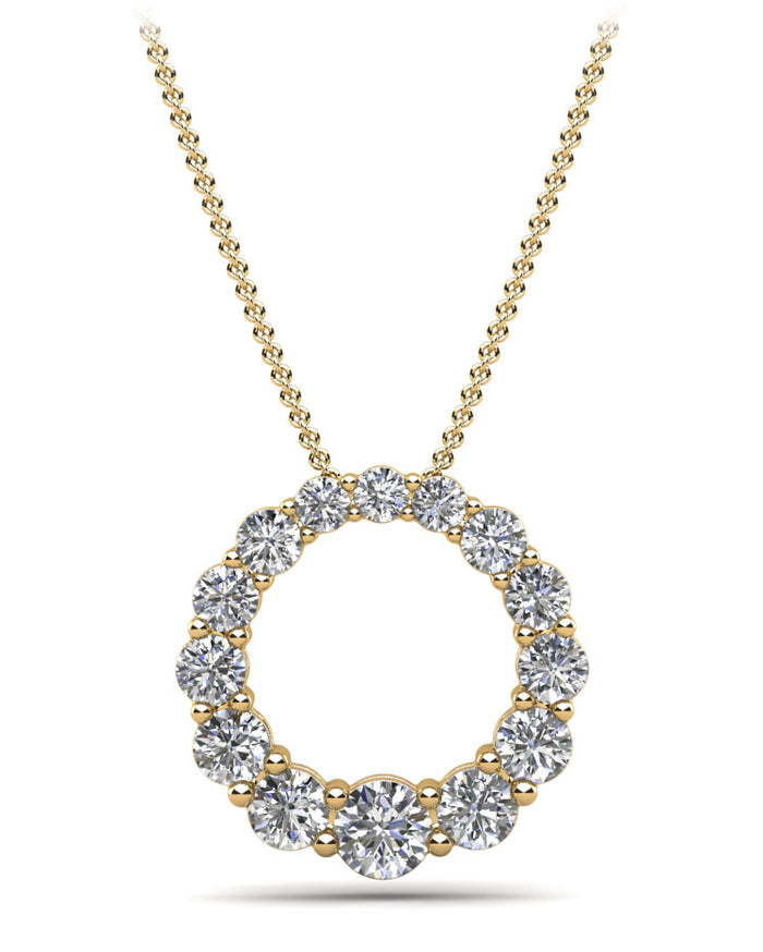 Roma Pendant - Yellow Gold
