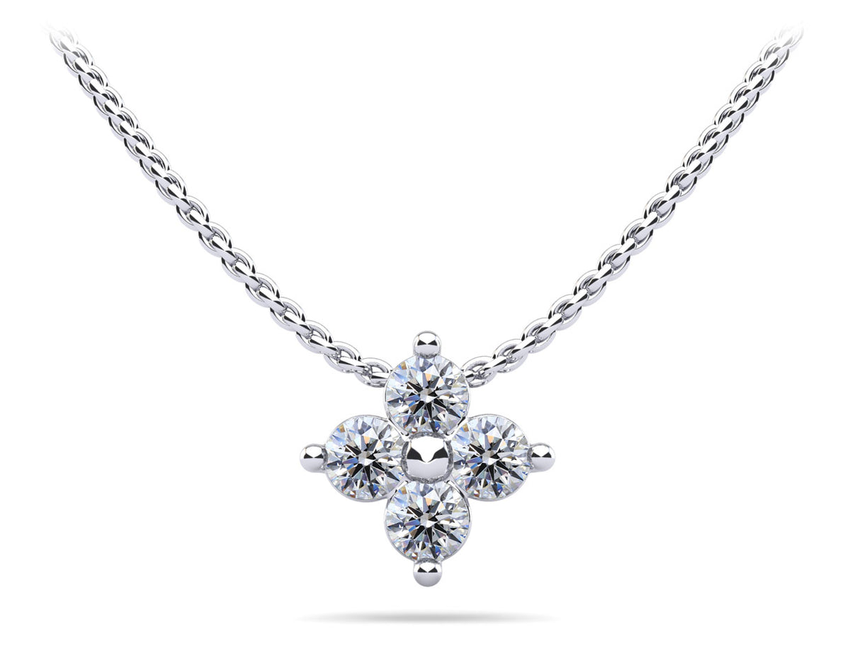 Dahlia Diamond Jewelry - White Gold