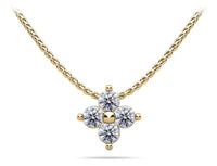 Dahlia Diamond Jewelry - Yellow Gold