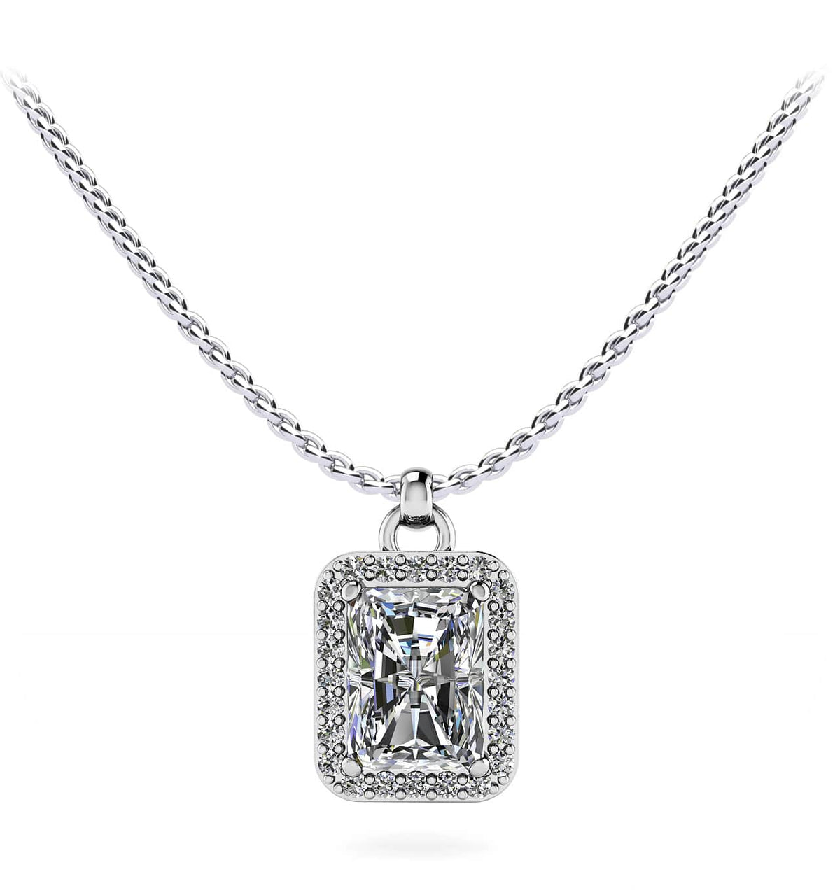 Luna Diamond Jewelry - White Gold