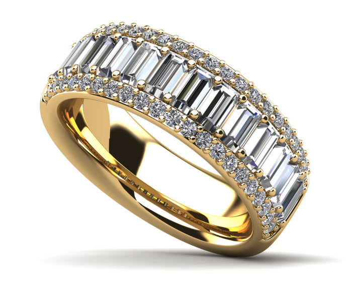 Liv Anniversary Ring - Yellow Gold