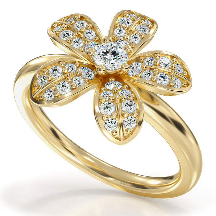 Eloise Anniversary Ring - Yellow Gold