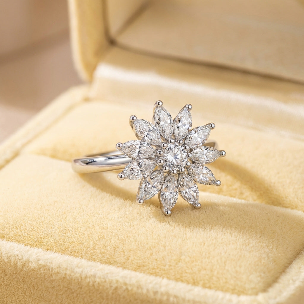 Noor Diamond Ring - Lifestyle 2