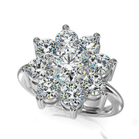Aria Diamond Ring - White Gold