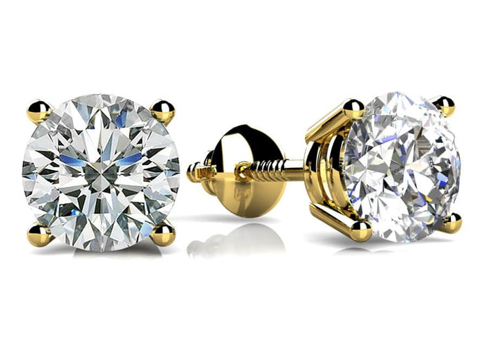 Reed Studs - Yellow Gold