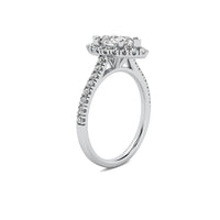 Ava Halo Accent Marquise Diamond Ring