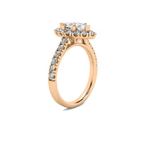 Noelle Halo Accent Marquise Diamond Ring