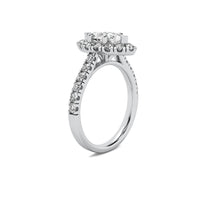 Noelle Halo Accent Marquise Diamond Ring