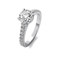 Reina Accent Round Diamond Ring