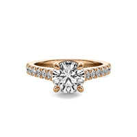 Reina Accent Round Diamond Ring